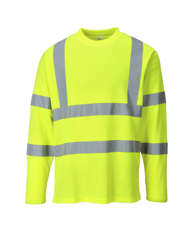 Tricou clasic cu maneca lunga HIVIS S278, 55% bumbac, 45% poliester, 175 gr/mp