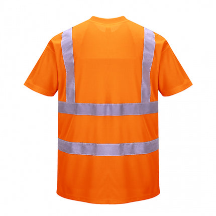 Tricou clasic reflectorizant Portwest RIS RT23, 100% poliester, 150 gr/mp