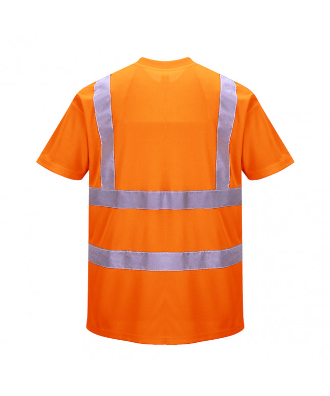 Tricou clasic reflectorizant Portwest RIS RT23, 100% poliester, 150 gr/mp
