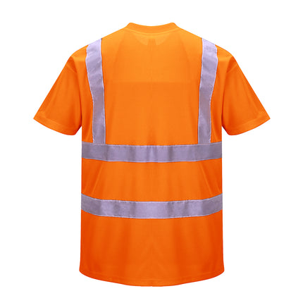 Tricou clasic reflectorizant Portwest RIS RT23, 100% poliester, 150 gr/mp