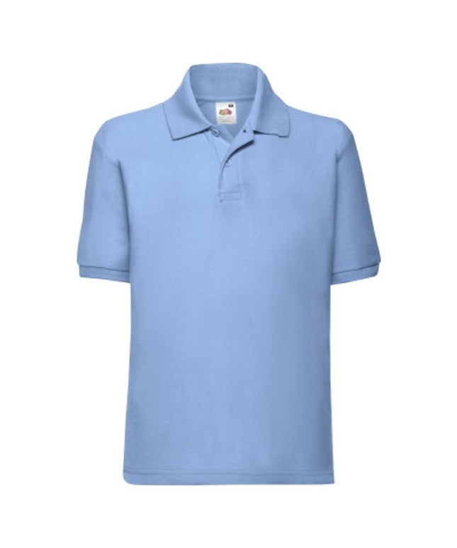 Tricou polo copii Fruit of the Loom FOL CLASSIC, 65/35 bumbac, 180 gr/mp