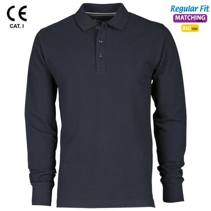 Tricou polo cu maneca lunga Payper FLORENCE, 100% bumbac, 220 gr/mp