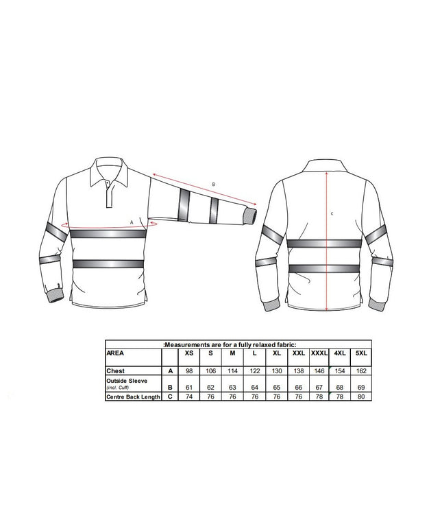 Tricou polo cu maneca lunga reflectorizant ignifug Portwest FR74, antistatic, bicolor, 60% modacrilic, 39% bumbac, 1% fibra carbon, 210g