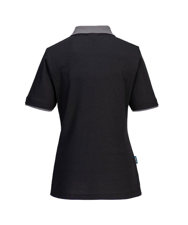 Tricou polo dama Portwest PW219, 55% bumbac, 45% poliester, 144 gr/mp