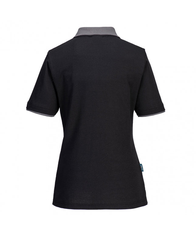 Tricou polo dama Portwest PW219, 55% bumbac, 45% poliester, 144 gr/mp