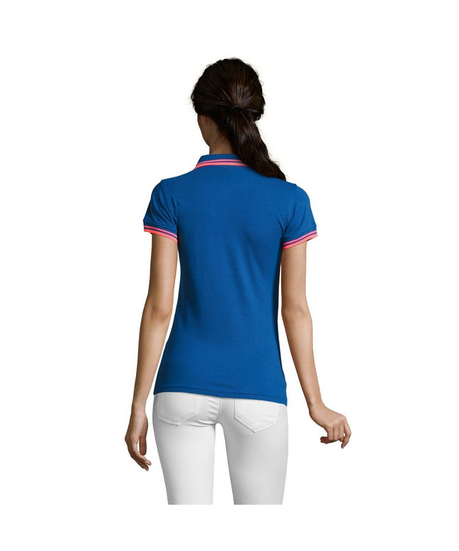 Tricou polo dama Sols 00578 PASADENA, 100% bumbac, 200 gr/mp