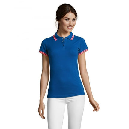 Tricou polo dama Sols 00578 PASADENA, 100% bumbac, 200 gr/mp