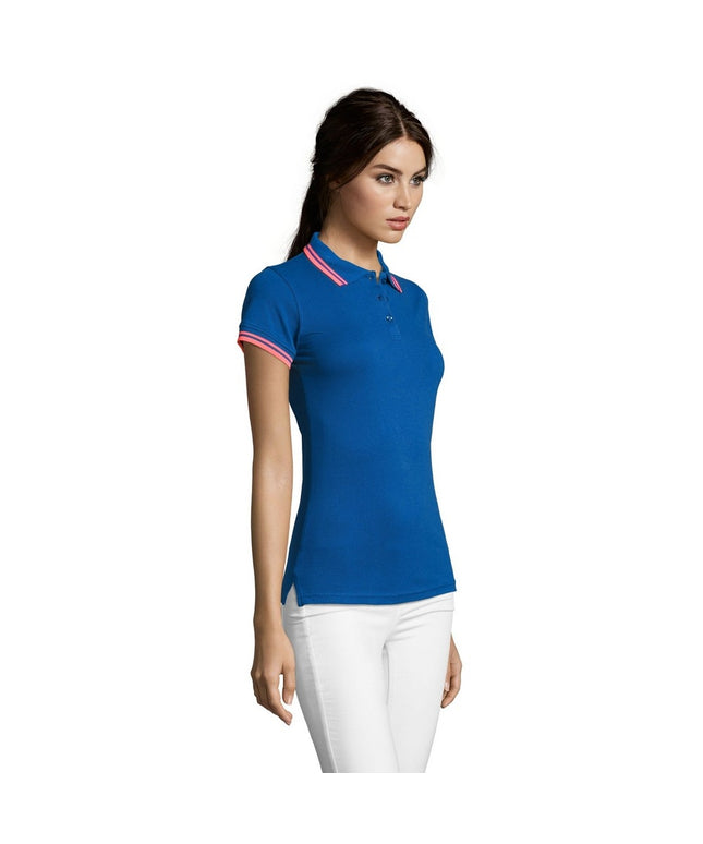 Tricou polo dama Sols 00578 PASADENA, 100% bumbac, 200 gr/mp