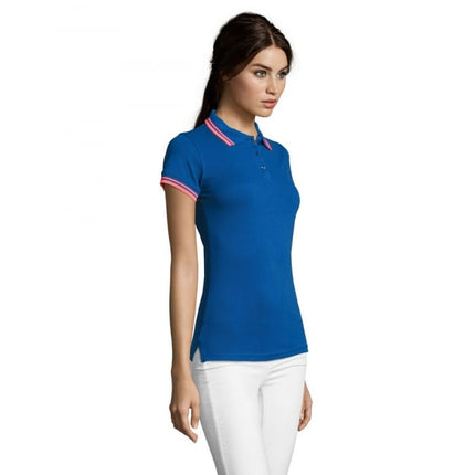 Tricou polo dama Sols 00578 PASADENA, 100% bumbac, 200 gr/mp