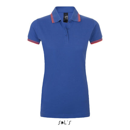 Tricou polo dama Sols 00578 PASADENA, 100% bumbac, 200 gr/mp