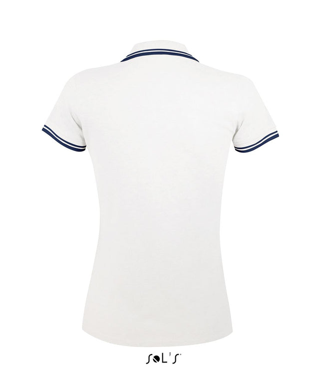 Tricou polo dama Sols 00578 PASADENA, 100% bumbac, 200 gr/mp