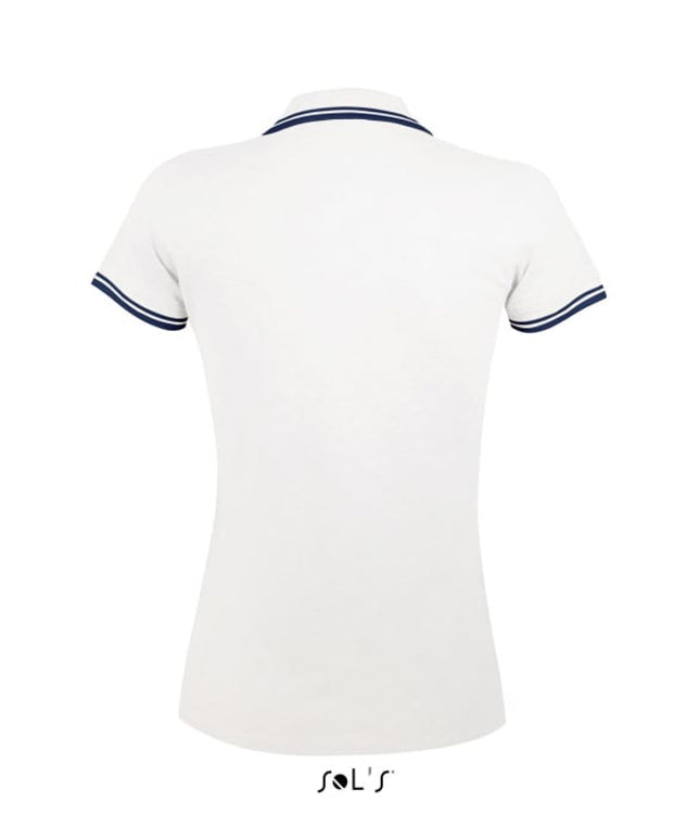 Tricou polo dama Sols 00578 PASADENA, 100% bumbac, 200 gr/mp