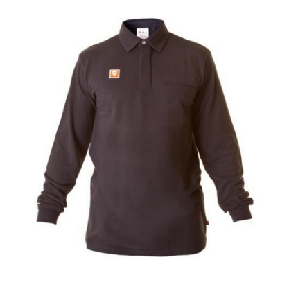 Tricou polo de protectie ignifuga Eagle ETF330AN, antistatic, 210gr /mp, maneca lunga