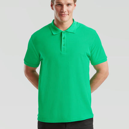 Tricou polo Fruit of the Loom FOL PREMIUM, 100% bumbac, 180 gr/mp