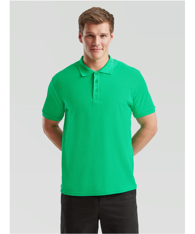 Tricou polo Fruit of the Loom FOL PREMIUM, 100% bumbac, 180 gr/mp