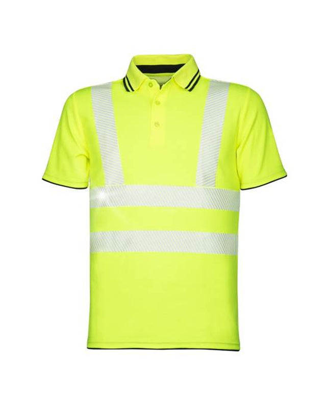 Tricou polo reflectorizant Ardon SIGNAL, bumbac 55% - poliester 45%, 150 gr/mp