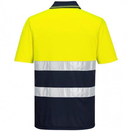 Tricou polo reflectorizant Portwest S175, 100% poliester, 150 gr/mp