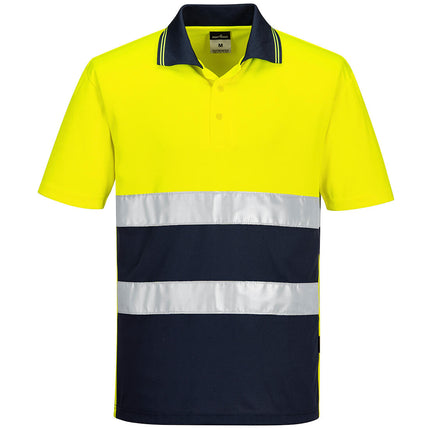 Tricou polo reflectorizant Portwest S175, 100% poliester, 150 gr/mp