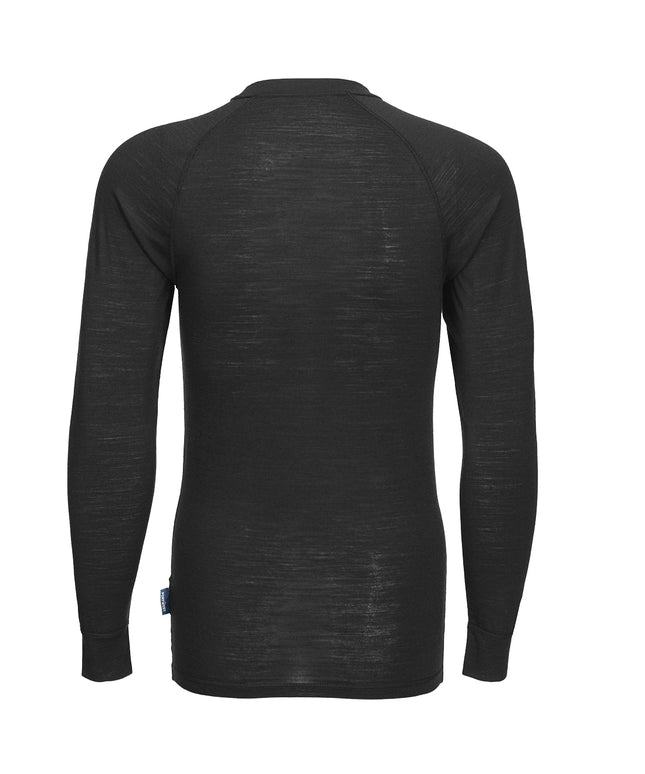 Tricou termic cu maneca lunga Portwest B183, 50% lana, 50% poliester, 140 gr/mp