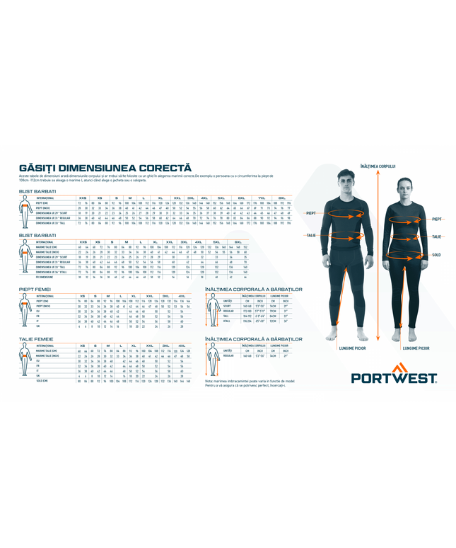 Tunica medicala pentru barbati Portwest C821, 65% poliester, 33% bumbac, 2% elastan, 145 gr/mp