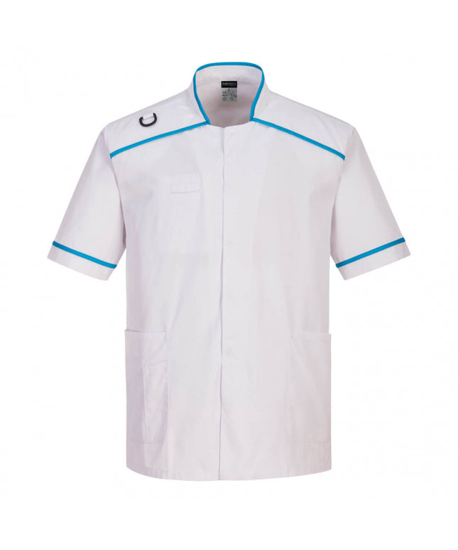 Tunica medicala pentru barbati Portwest C821, 65% poliester, 33% bumbac, 2% elastan, 145 gr/mp