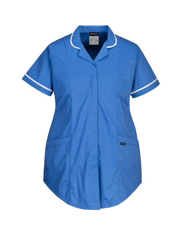 Tunica de lucru dama Portwest STRETCH MATERNITY LW18, pentru gravide, 65% poliester, 33% bumbac, 2% elastan, 145g