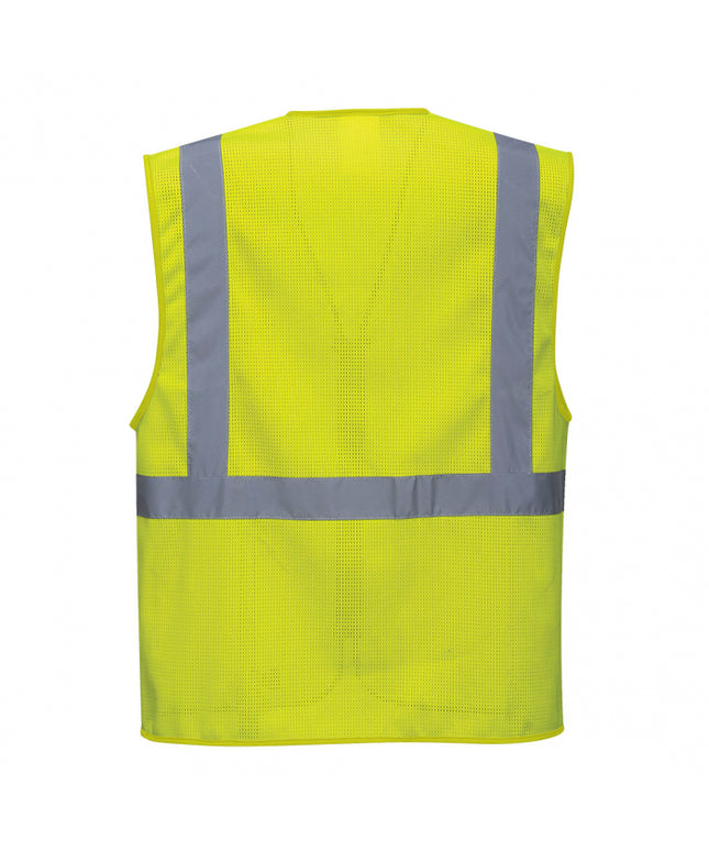 Vesta reflectorizanta Portwest ATENA EXECUTIVE C376, 100% poliester mesh, 150 gr/mp