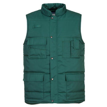 Vesta captusita de iarna termica Portwest S414 SHETLAND, 65% poliester, 35% bumbac, 190 gr/mp