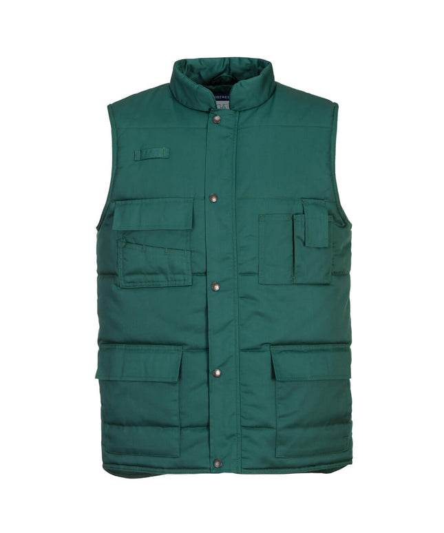 Vesta captusita de iarna termica Portwest S414 SHETLAND, 65% poliester, 35% bumbac, 190 gr/mp