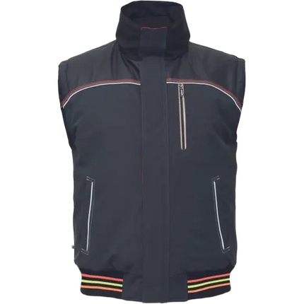 Vesta de lucru cu benzi reflectorizante Cerva KNOXFIELD HVPS, 100% poliester, 260 gr/mp