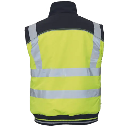 Vesta de lucru cu benzi reflectorizante Cerva KNOXFIELD HVPS, 100% poliester, 260 gr/mp