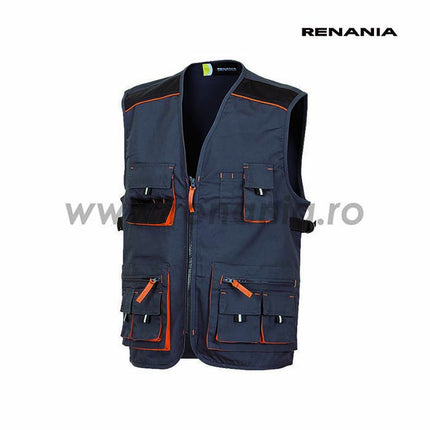 Vesta de lucru Renania RICHARD, tercot 65/35, 280gr/mp