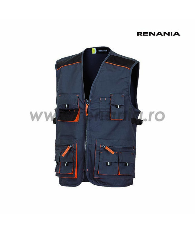 Vesta de lucru Renania RICHARD, tercot 65/35, 280gr/mp