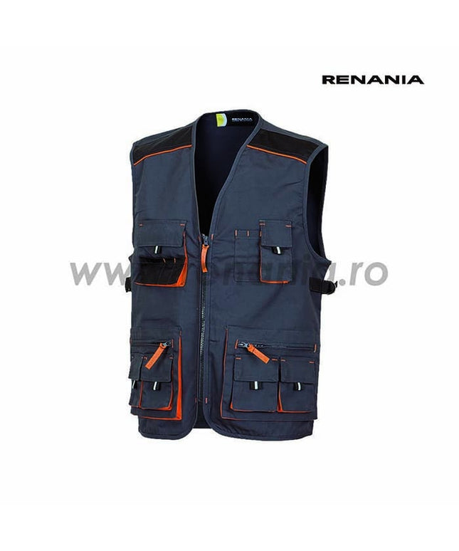 Vesta de lucru Renania RICHARD, tercot 65/35, 280gr/mp