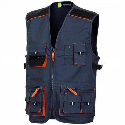 Vesta de lucru Renania RICHARD, tercot 65/35, 280gr/mp