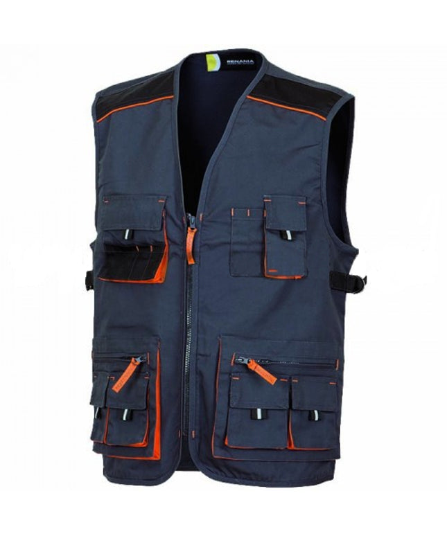 Vesta de lucru Renania RICHARD, tercot 65/35, 280gr/mp