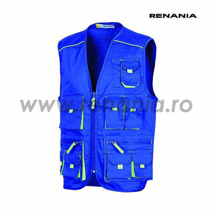 Vesta de lucru Renania TONGA, tercot 65/35, 235gr/mp