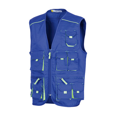 Vesta de lucru Renania TONGA, tercot 65/35, 235gr/mp