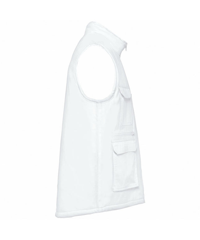 Vesta de lucru unisex Kariban WK607, 65% poliester, 35% bumbac, 190gr/mp