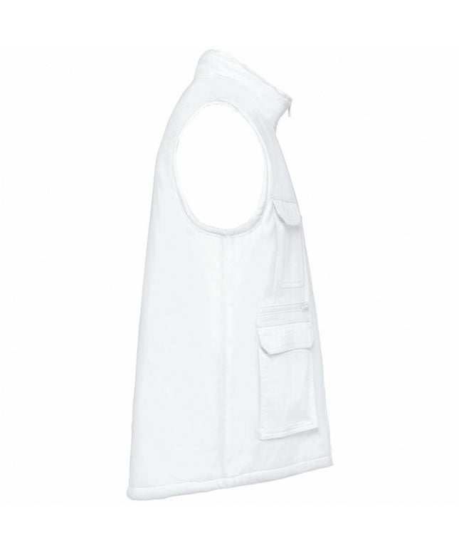 Vesta de lucru unisex Kariban WK607, 65% poliester, 35% bumbac, 190gr/mp