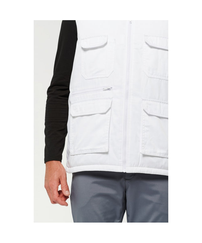 Vesta de lucru unisex Kariban WK607, 65% poliester, 35% bumbac, 190gr/mp