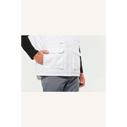 Vesta de lucru unisex Kariban WK607, 65% poliester, 35% bumbac, 190gr/mp