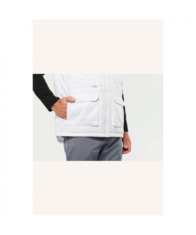 Vesta de lucru unisex Kariban WK607, 65% poliester, 35% bumbac, 190gr/mp