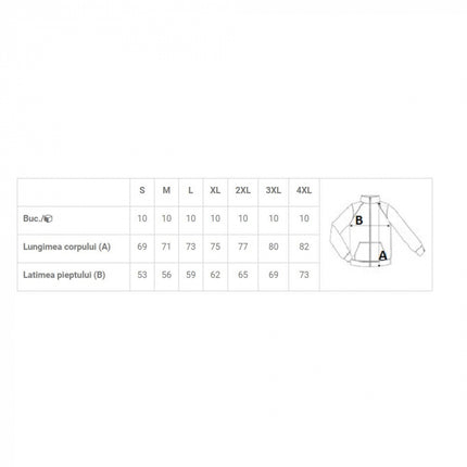 Vesta fleece Kariban K913 LUCA, microfleece, 300 gr/mp