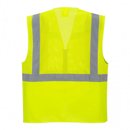 Vesta reflectorizanta Portwest MADRID EXECUTIVE C496, 100% poliester, 125 gr/mp, mesh