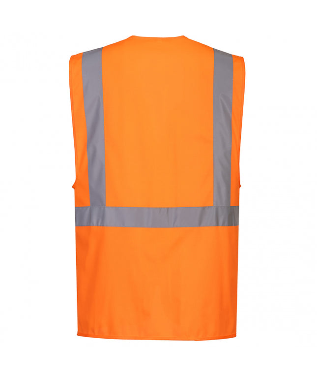 Vesta reflectorizanta Portwest C357 Hi-Vis EXECUTIVE, 100% poliester, 124 gr/mp