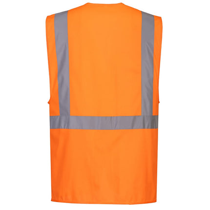 Vesta reflectorizanta Portwest C357 Hi-Vis EXECUTIVE, 100% poliester, 124 gr/mp