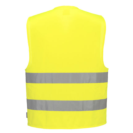 Vesta reflectorizanta Portwest Hi-Vis TWO BAND C474, 100% poliester, 124 gr/mp
