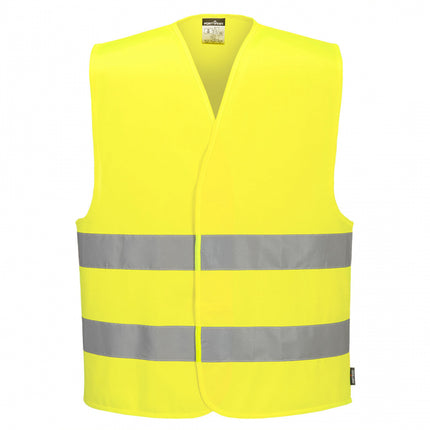 Vesta reflectorizanta Portwest Hi-Vis TWO BAND C474, 100% poliester, 124 gr/mp