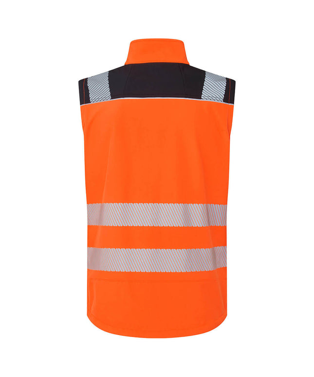 Vesta reflectorizanta softshell Portwest PW325, 92% poliester, 8% elastan, 310 gr/mp